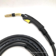 500 a torch gun mig bernard argon welding gun euro cable adptor